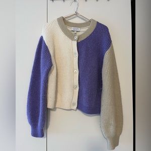 & Other Stories Patchwork Cardigan - Size Small